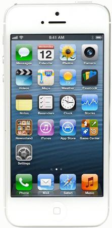 Смартфон Apple iPhone 5 32Gb White & Silver - Ульяновск